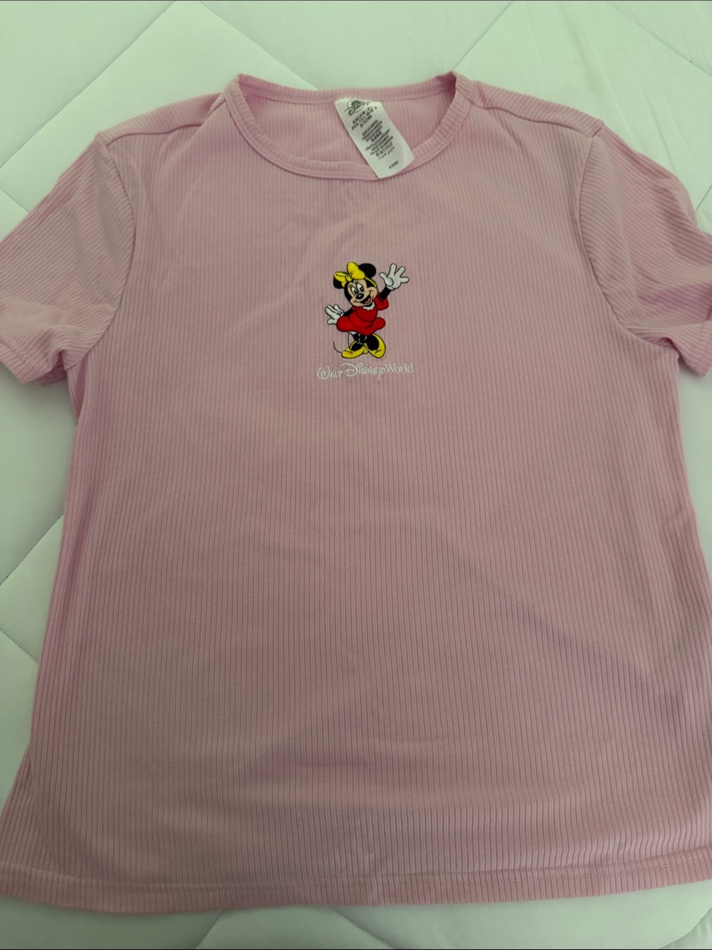 Disney Minnie Mouse ribbed shirt